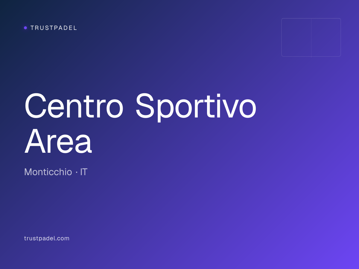Centro Sportivo Area padel club
