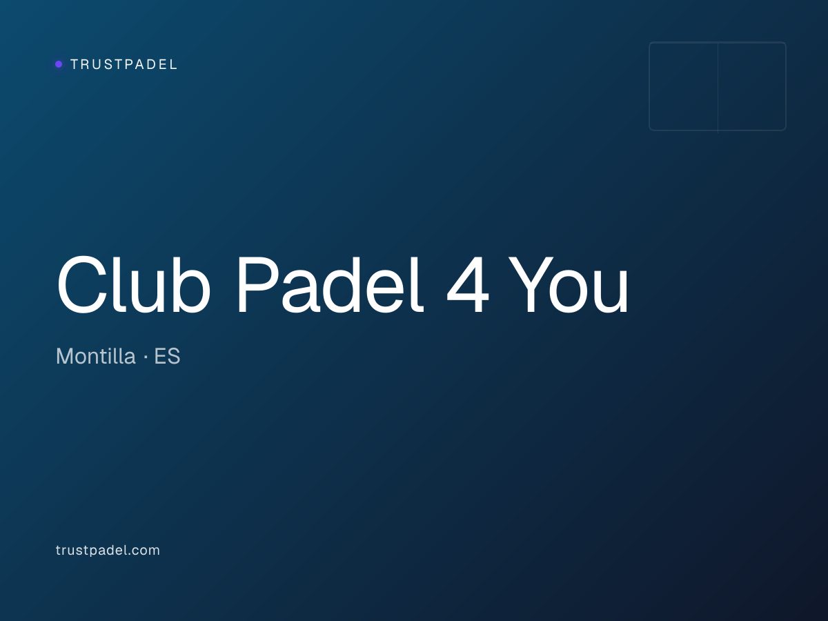 Club Padel 4 You padel club