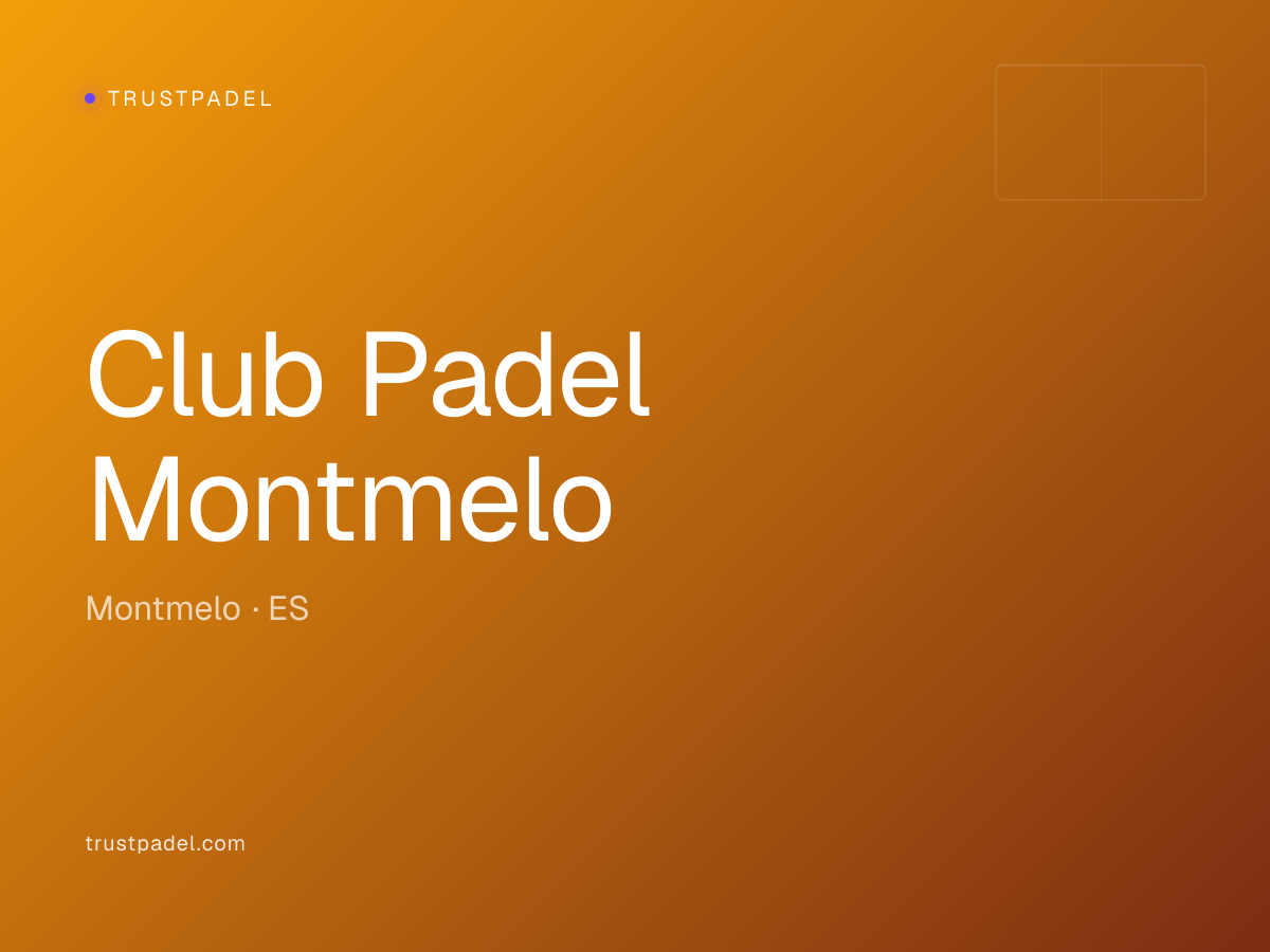 Club Padel Montmelo padel club