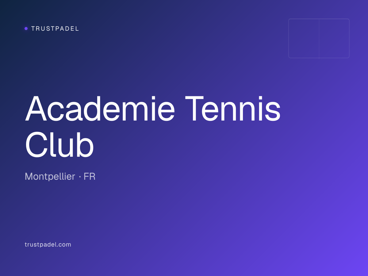 Academie Tennis Club padel club