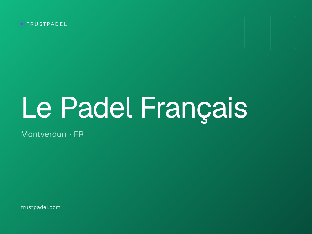 Le Padel Français padel club