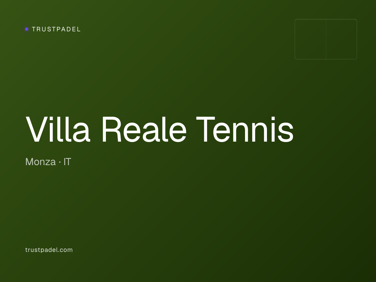 Villa Reale Tennis padel club
