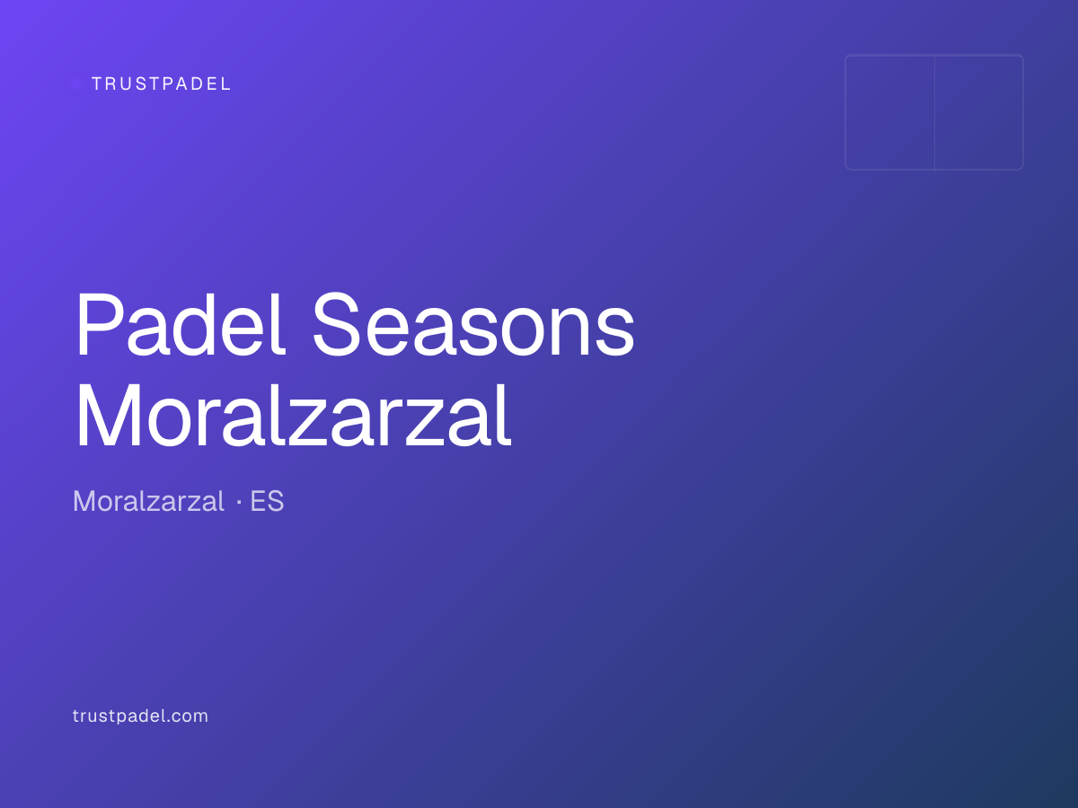 Padel Seasons Moralzarzal padel club