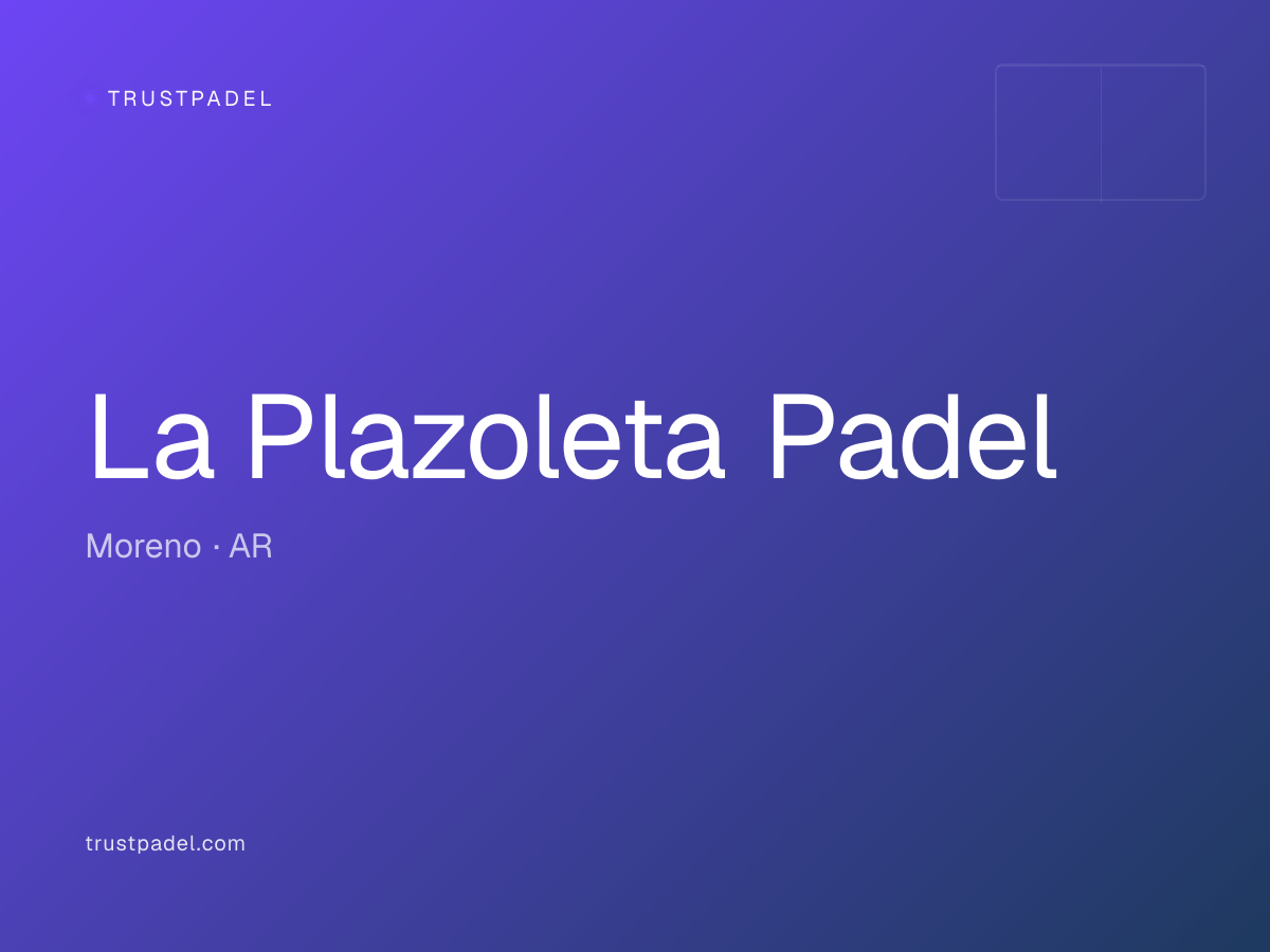 La Plazoleta Padel padel club