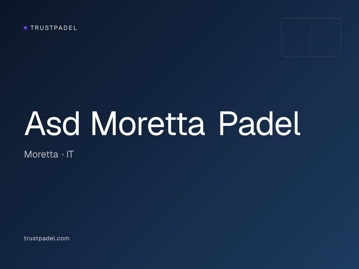 Asd Moretta Padel padel club