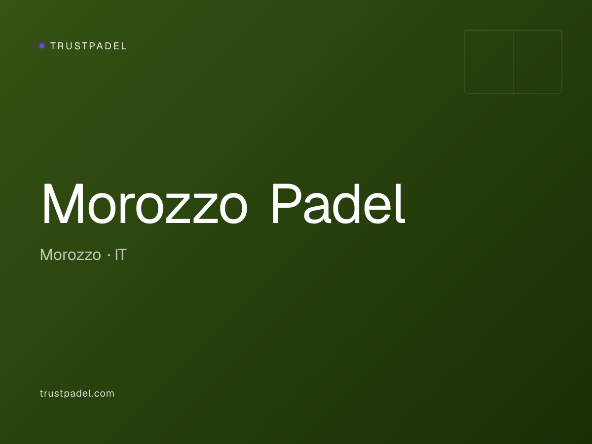 Morozzo Padel padel club