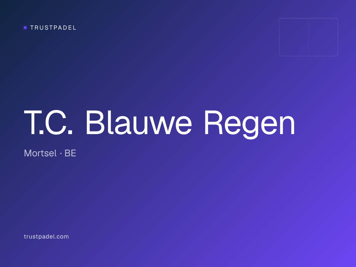 T.C. Blauwe Regen padel club