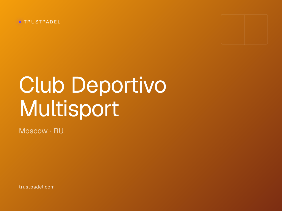 Club Deportivo Multisport padel club