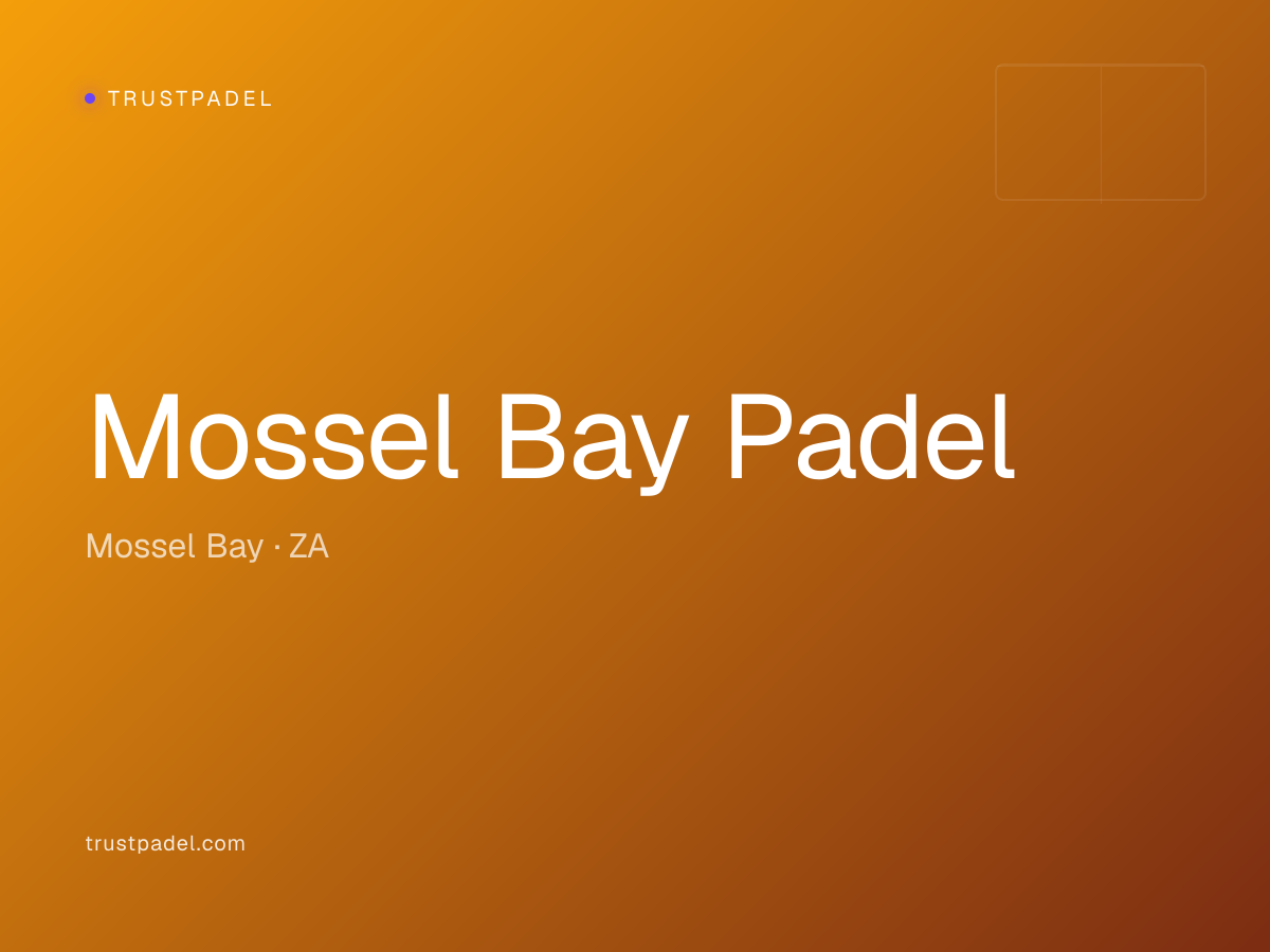 Mossel Bay Padel padel club