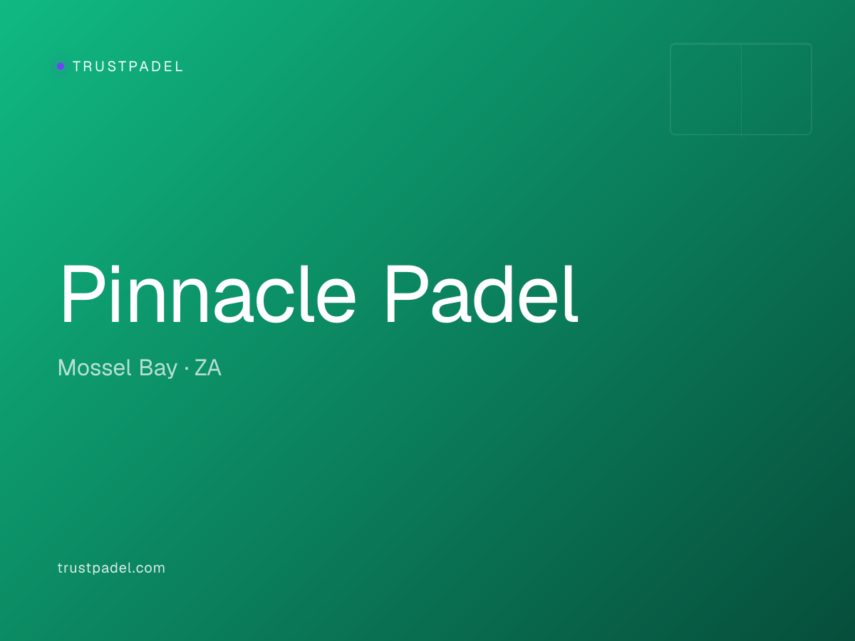 Pinnacle Padel padel club