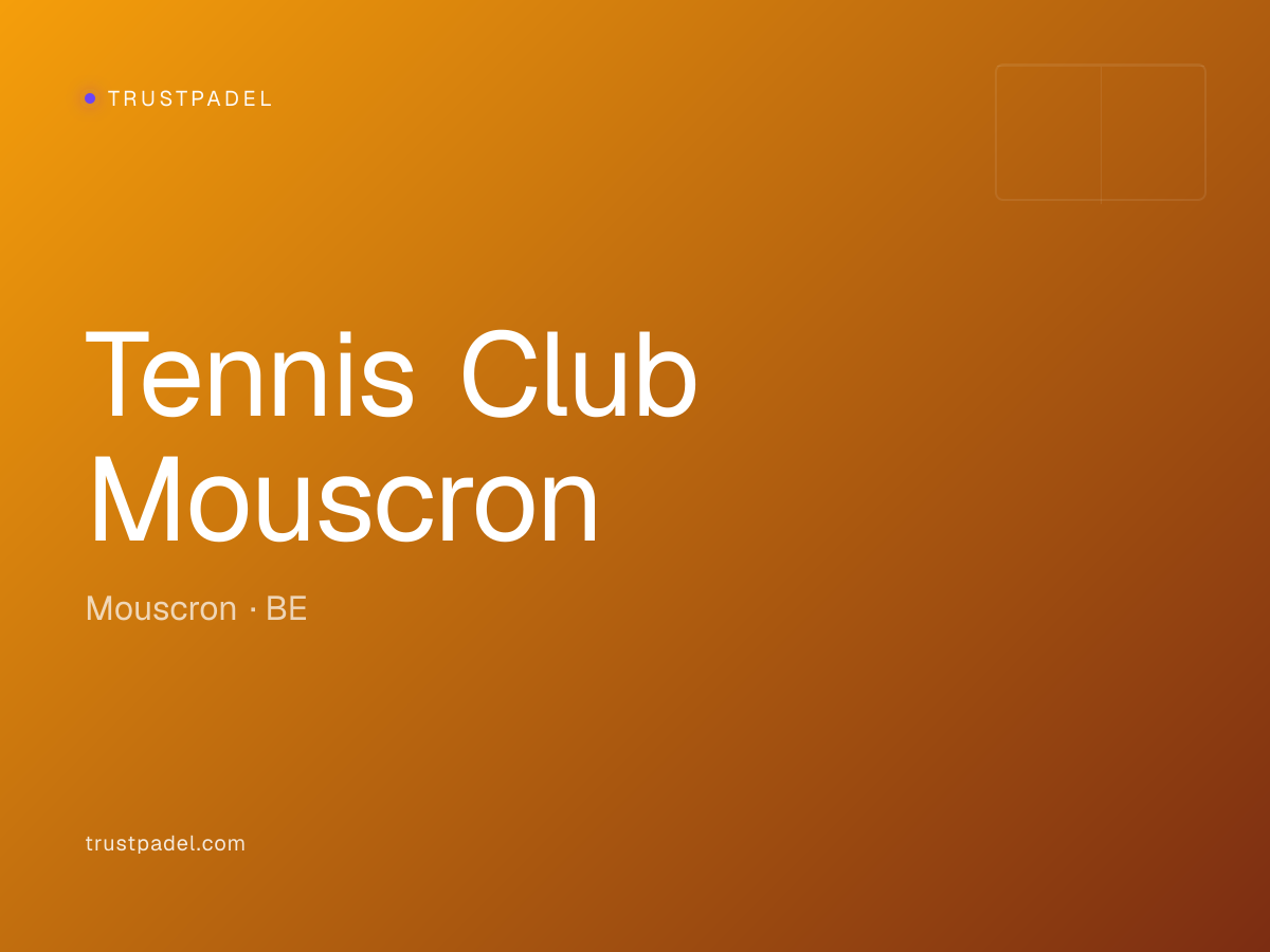 Tennis Club Mouscron padel club