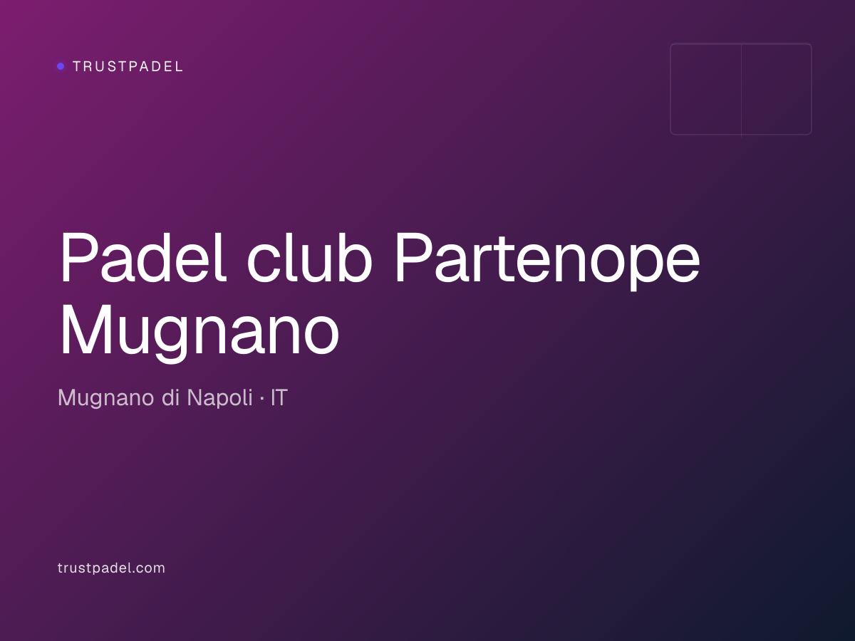 Padel club Partenope Mugnano padel club