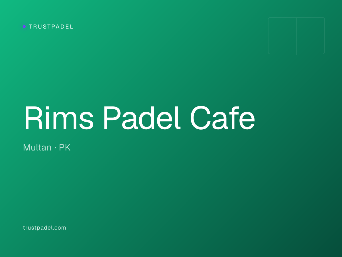 Rims Padel Cafe padel club