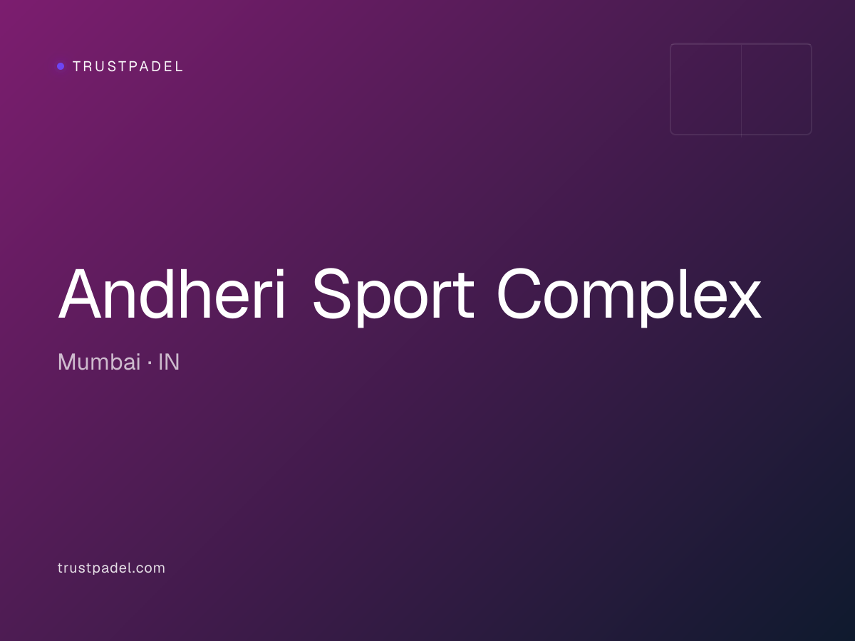 Andheri Sport Complex padel club