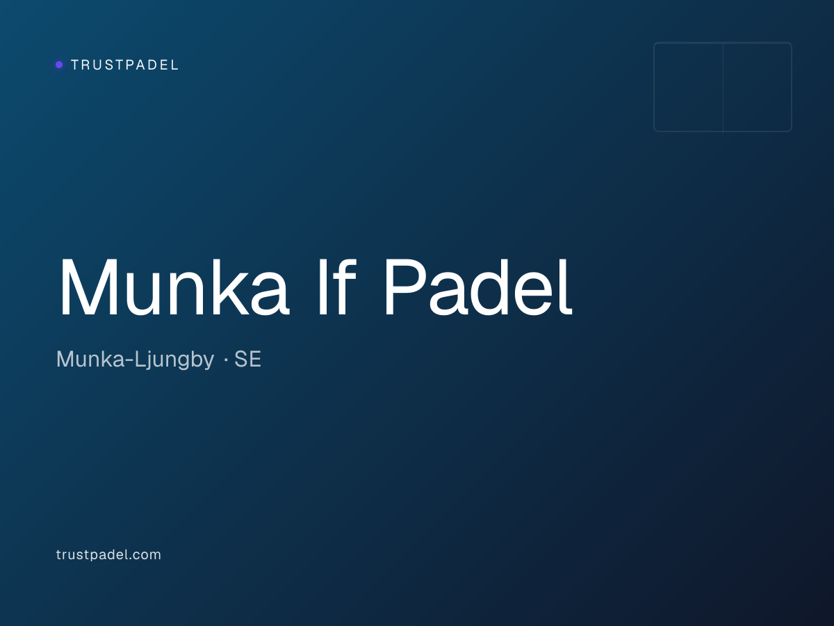 Munka If Padel padel club