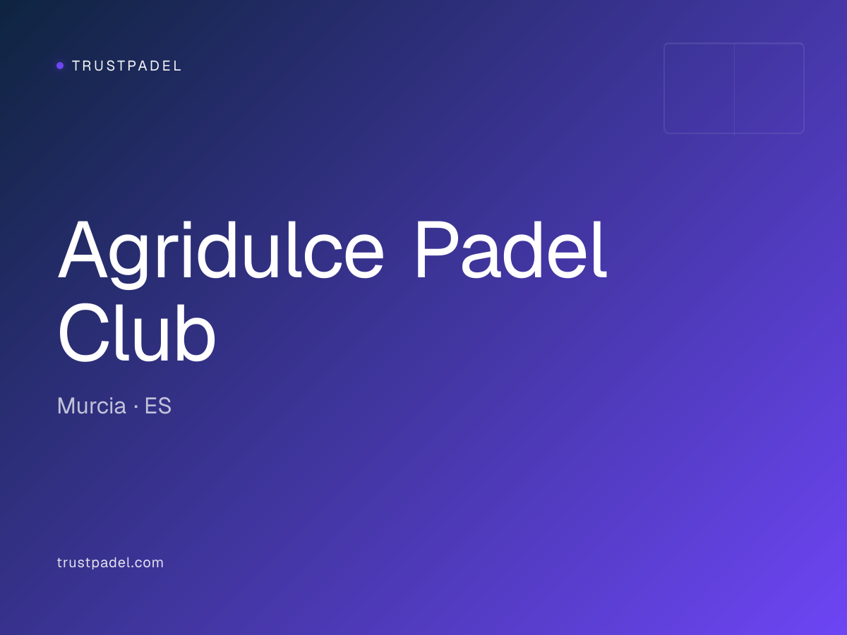 Agridulce Padel Club padel club