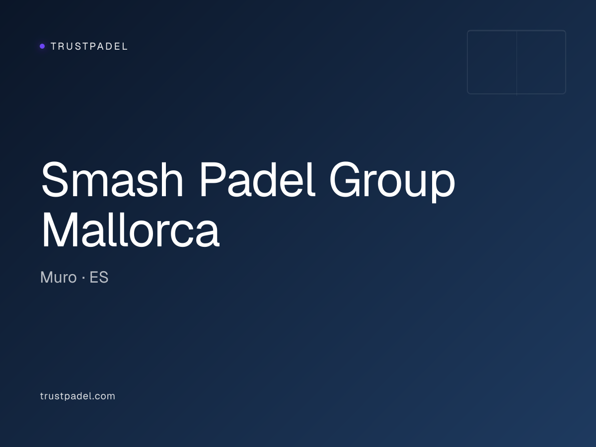 Smash Padel Group Mallorca padel club