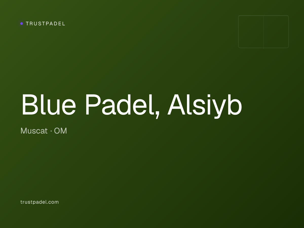 Blue Padel, Alsiyb padel club