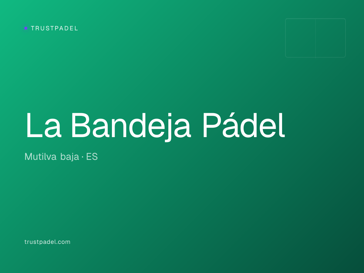 La Bandeja Pádel padel club