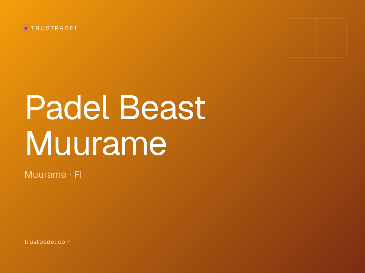 Padel Beast Muurame padel club