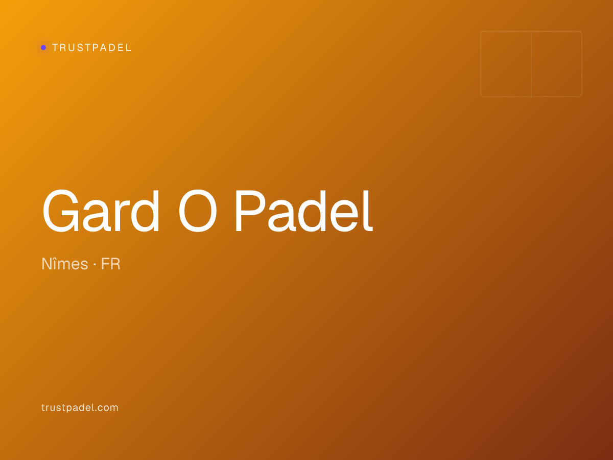 Gard O Padel padel club