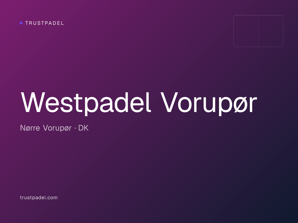 Westpadel Vorupør padel club