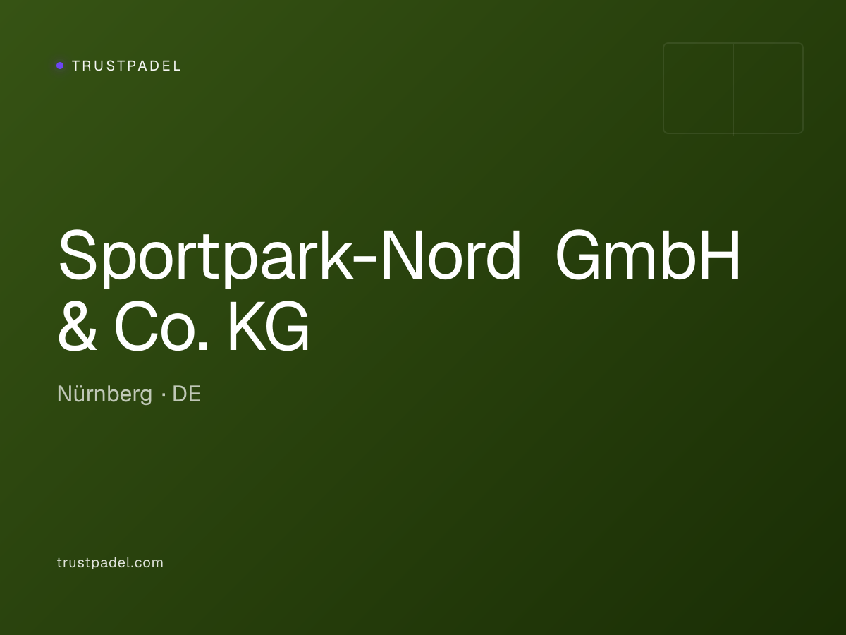 Sportpark-Nord GmbH & Co. KG padel club