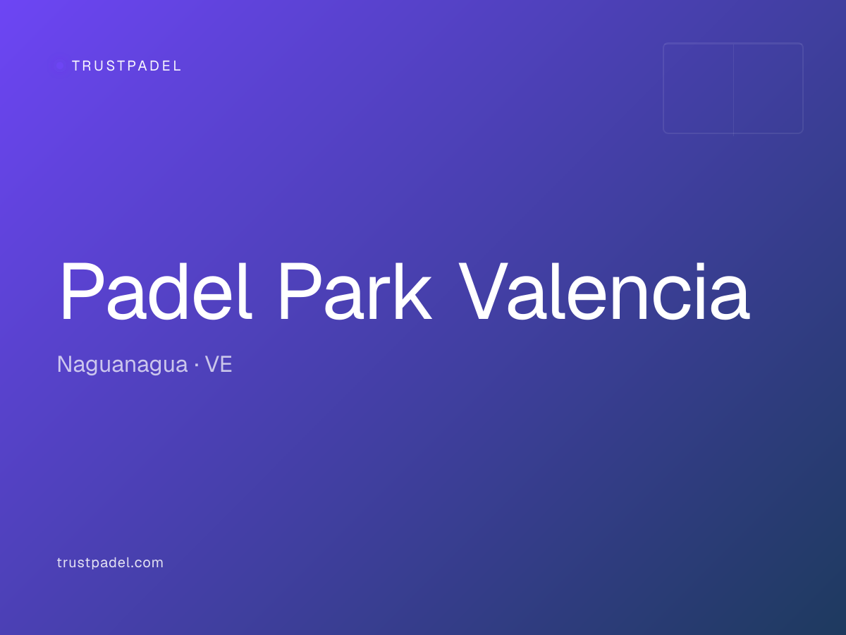 Padel Park Valencia padel club