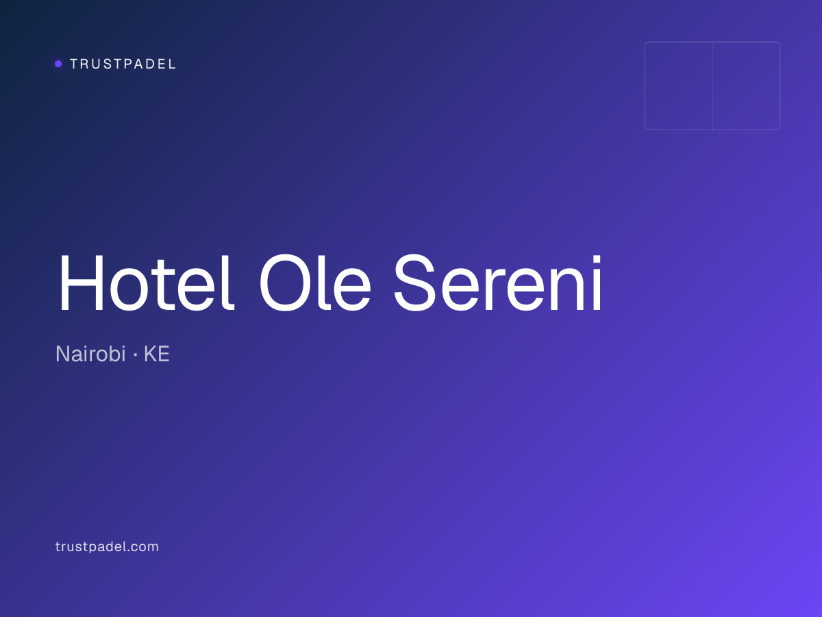 Hotel Ole Sereni padel club