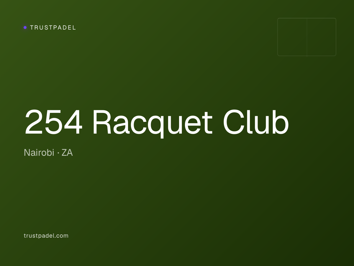 254 Racquet Club padel club