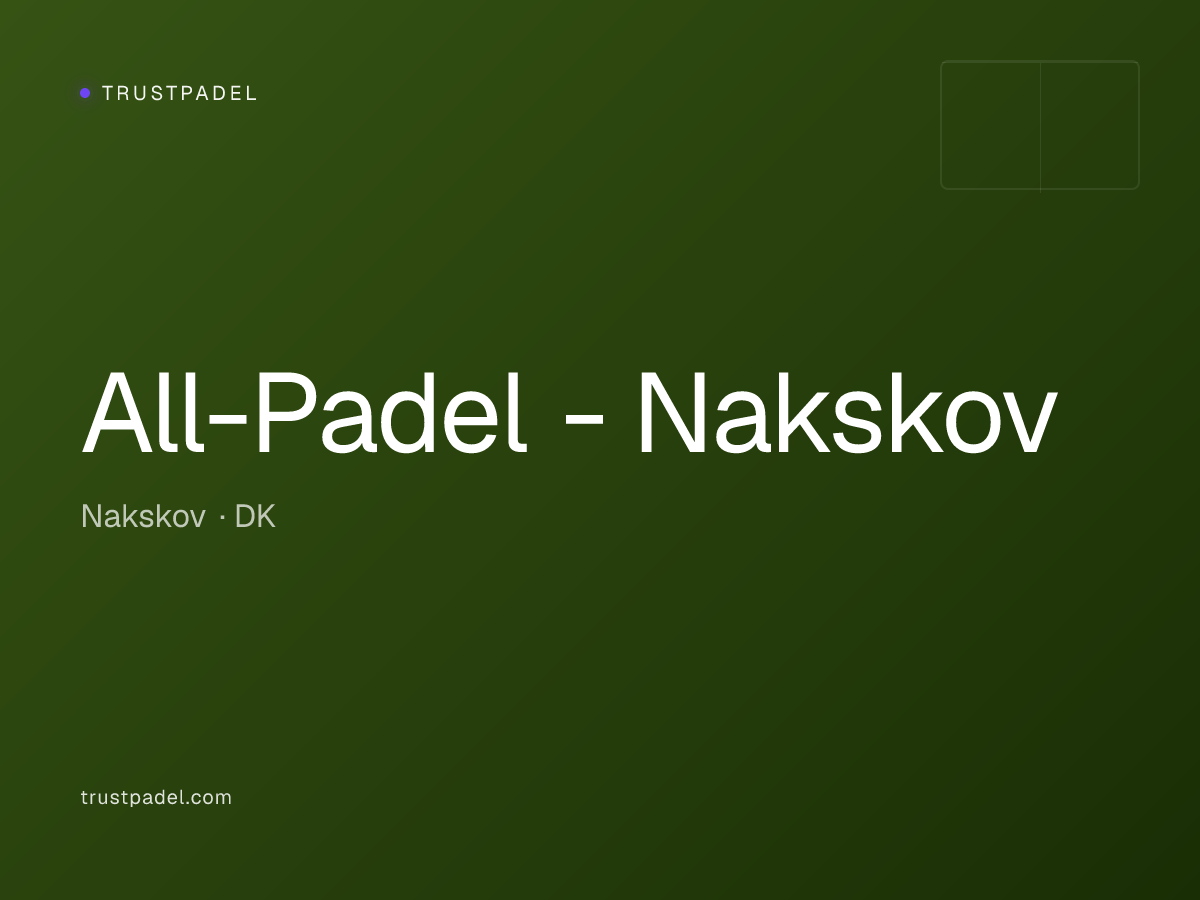 All-Padel - Nakskov padel club