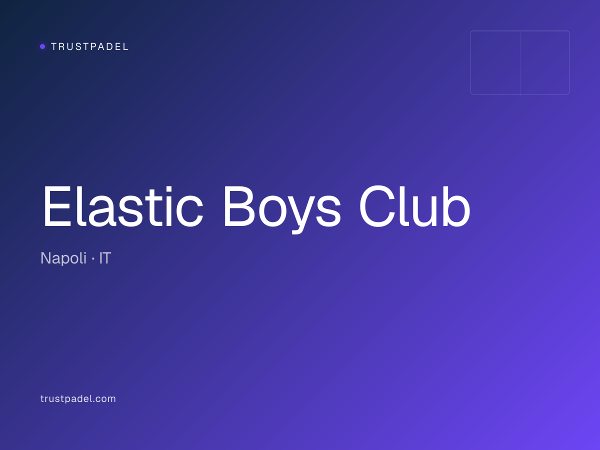 Elastic Boys Club padel club