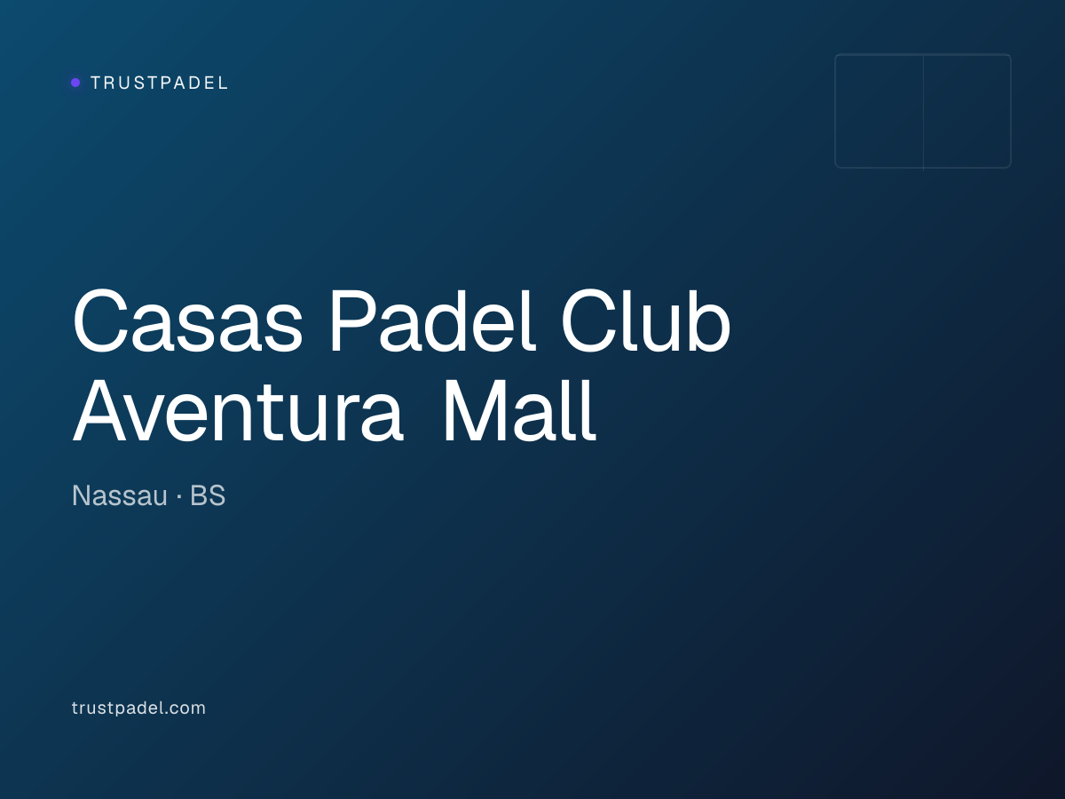 Casas Padel Club Aventura Mall padel club