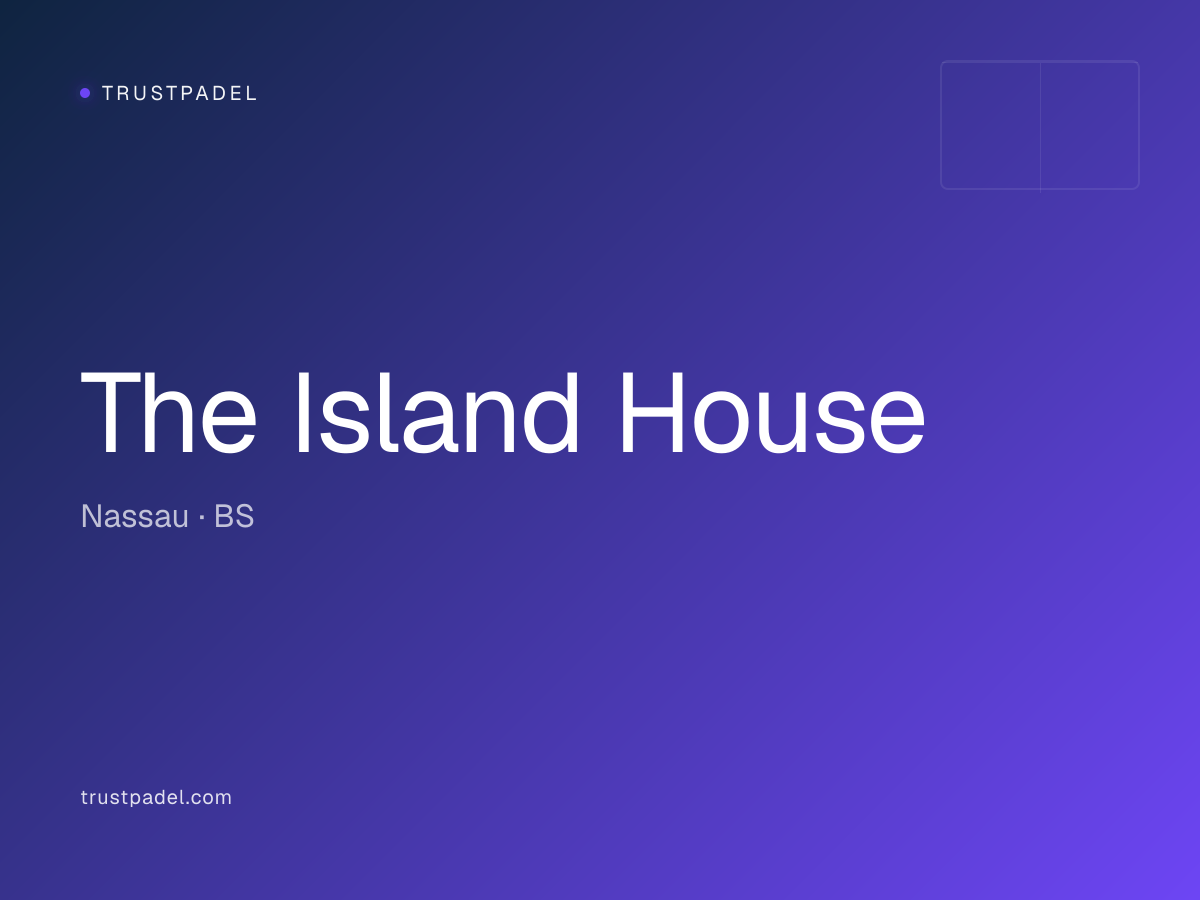 The Island House padel club