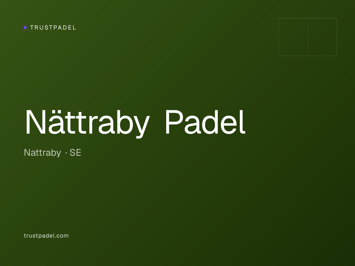 Nättraby Padel padel club