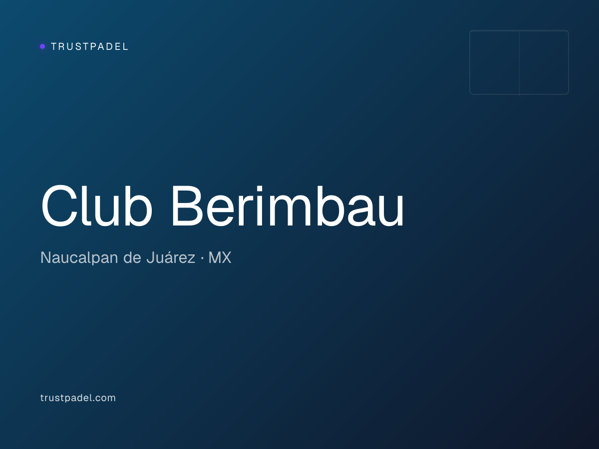 Club Berimbau padel club
