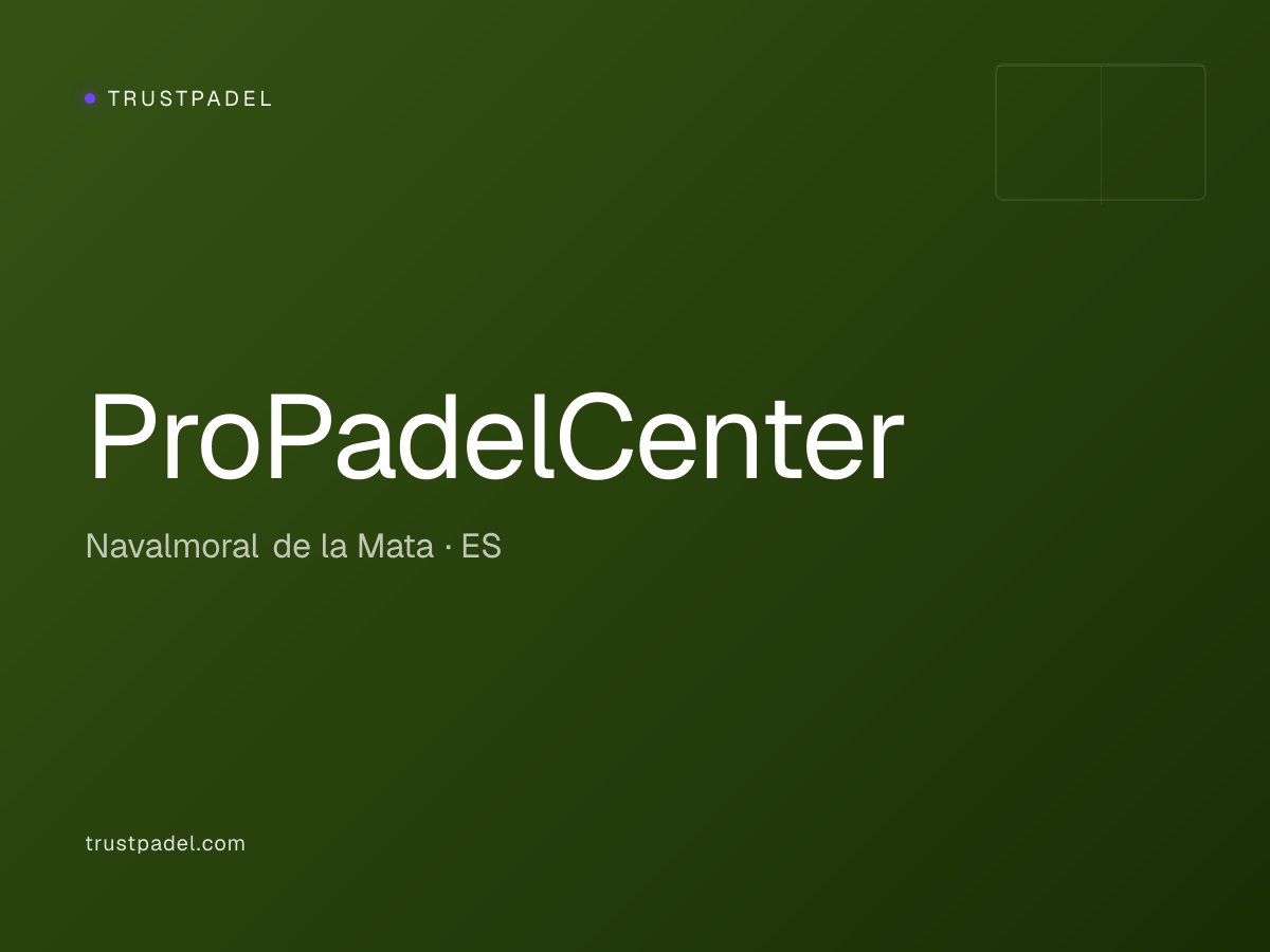ProPadelCenter padel club