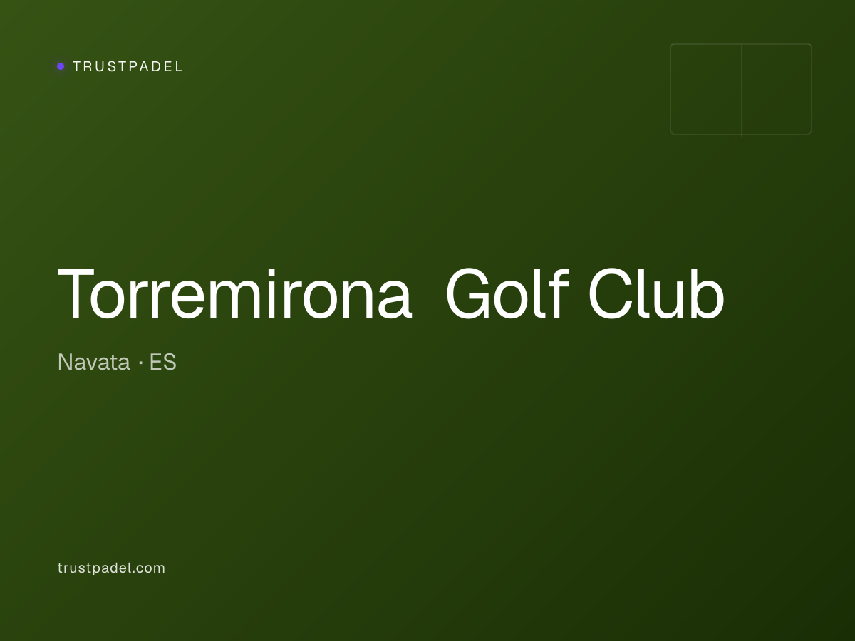 Torremirona Golf Club padel club