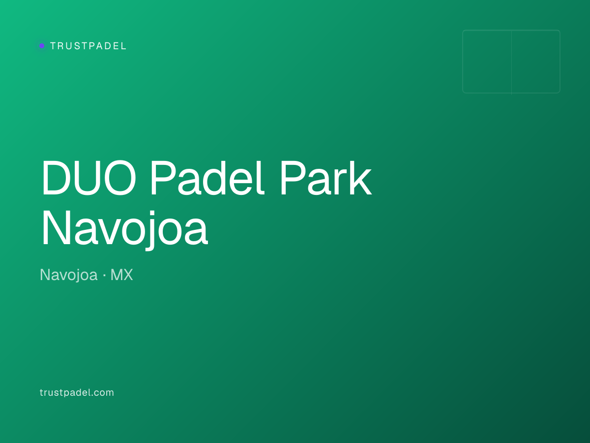 DUO Padel Park Navojoa padel club