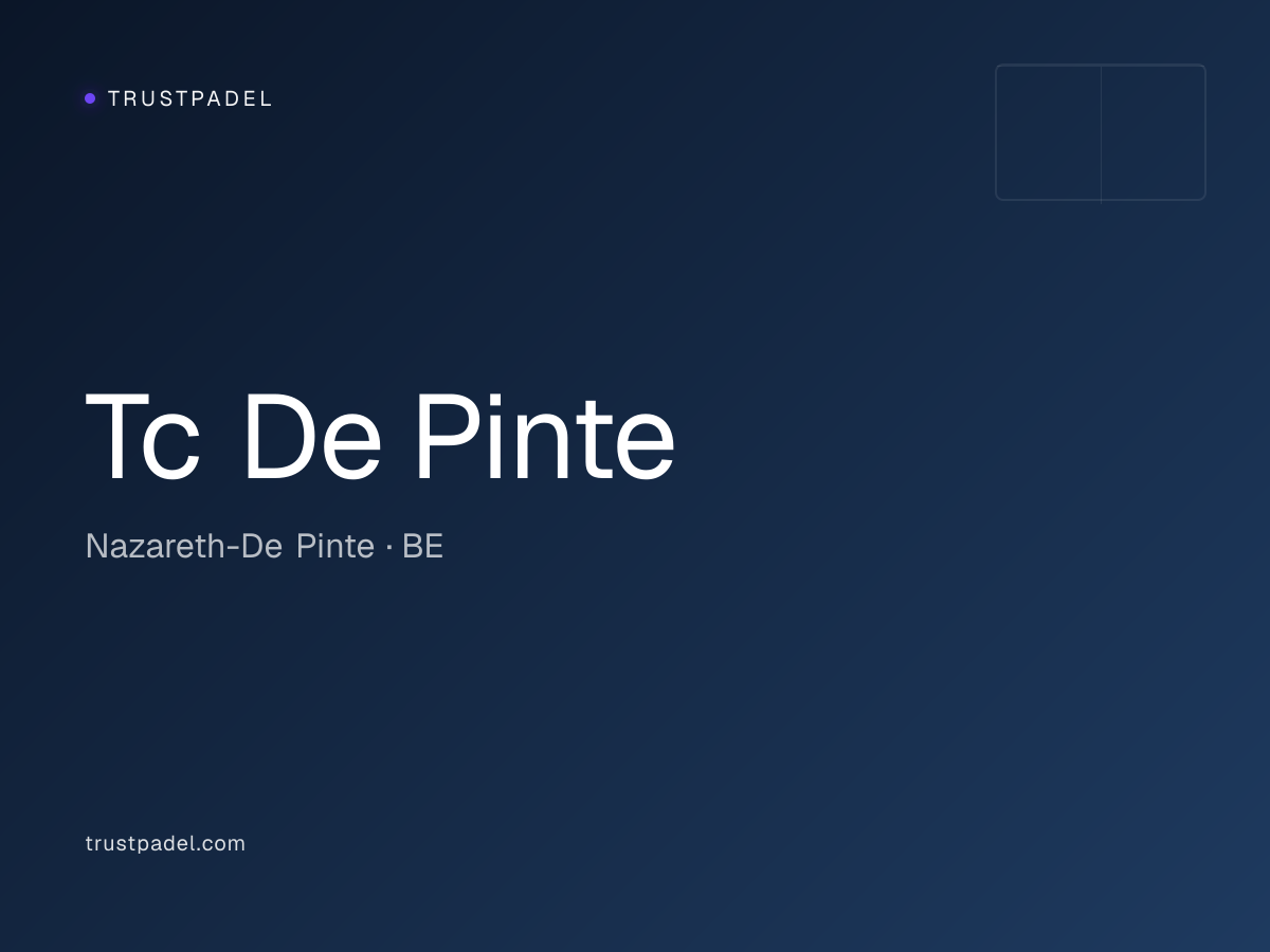 Tc De Pinte padel club