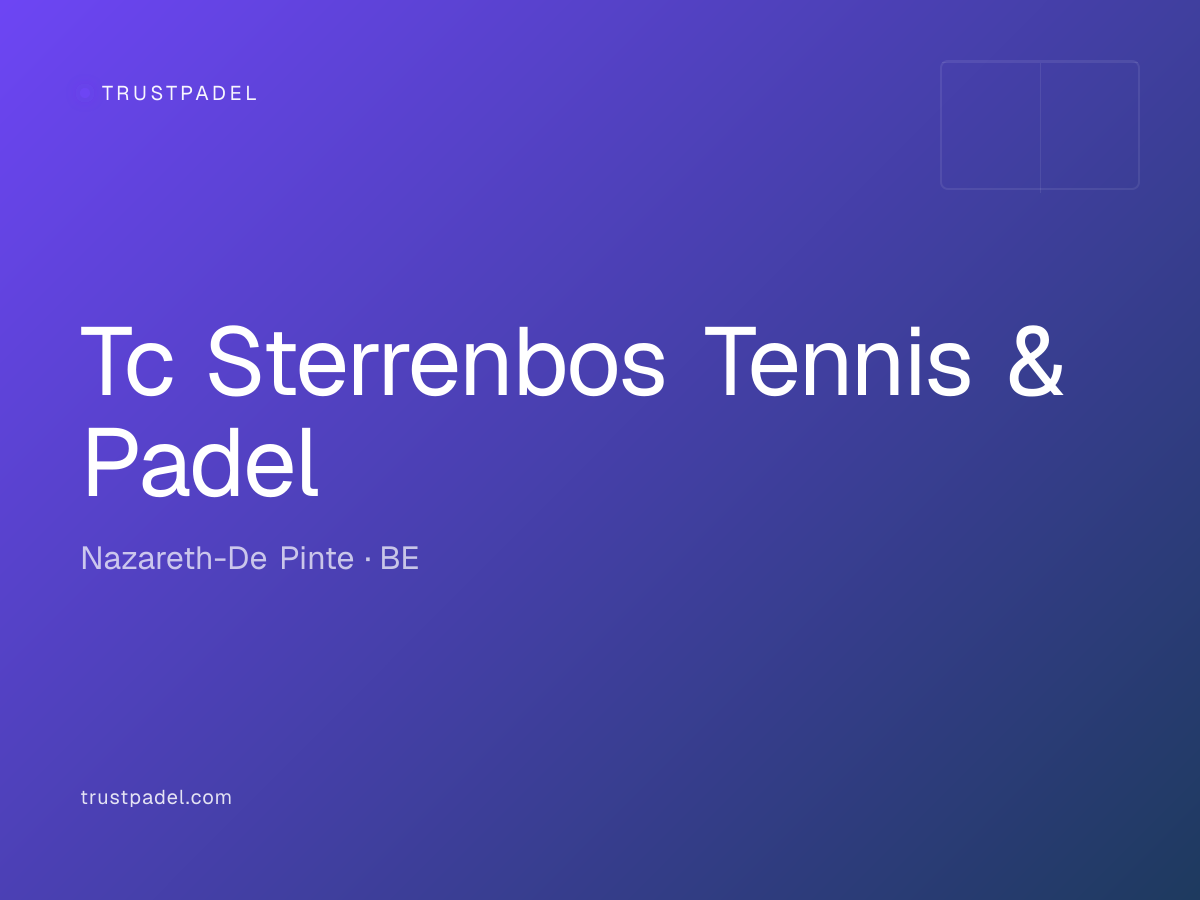 Tc Sterrenbos Tennis & Padel padel club