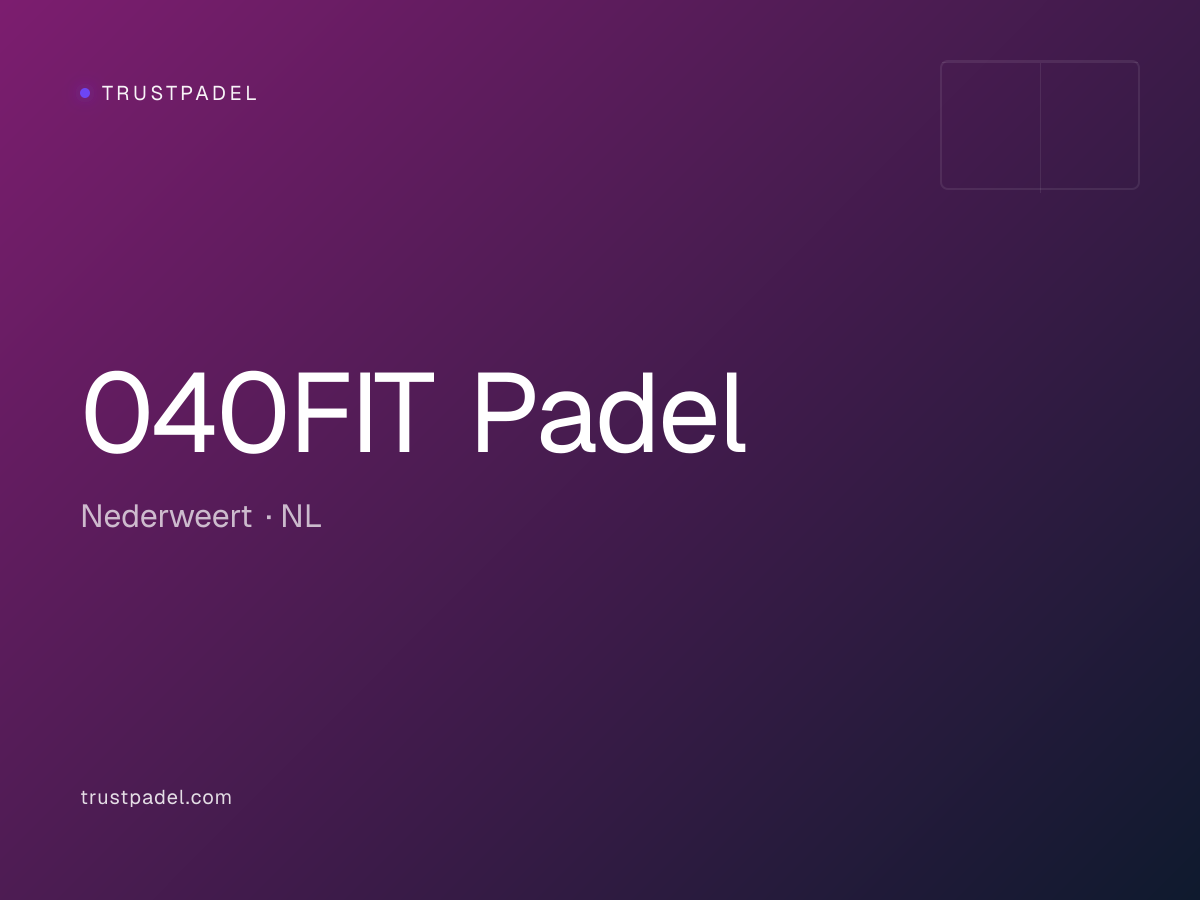040FIT Padel padel club