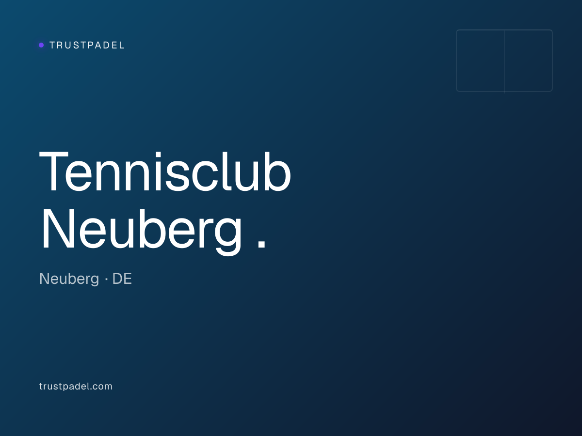 Tennisclub Neuberg . padel club