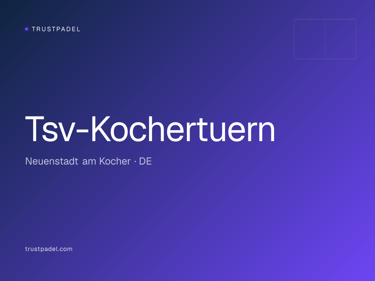 Tsv-Kochertuern padel club