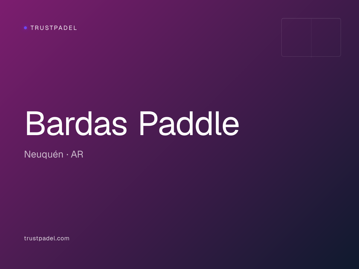 Bardas Paddle padel club