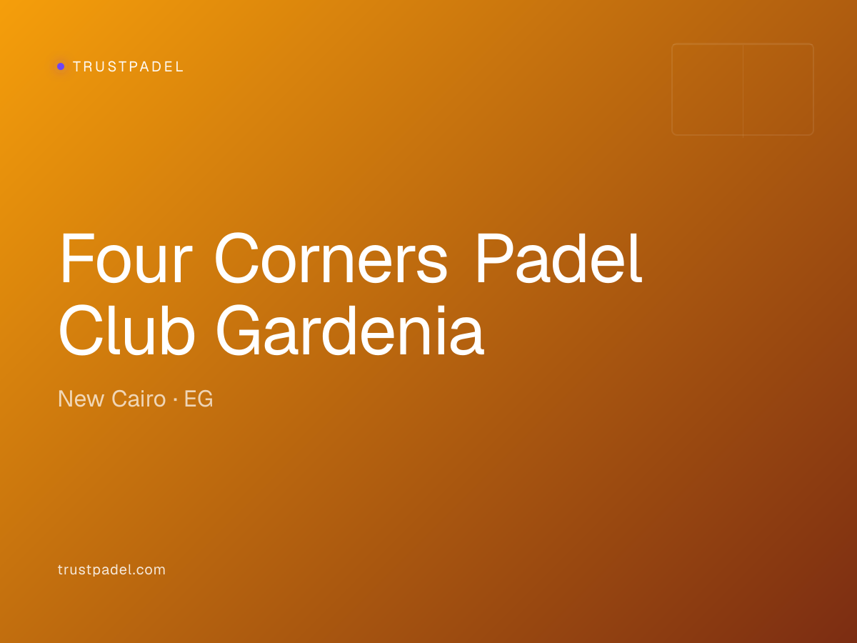 Four Corners Padel Club Gardenia padel club