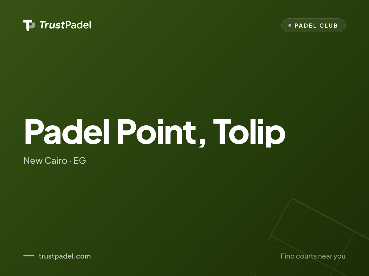 Padel Point, Tolip padel club