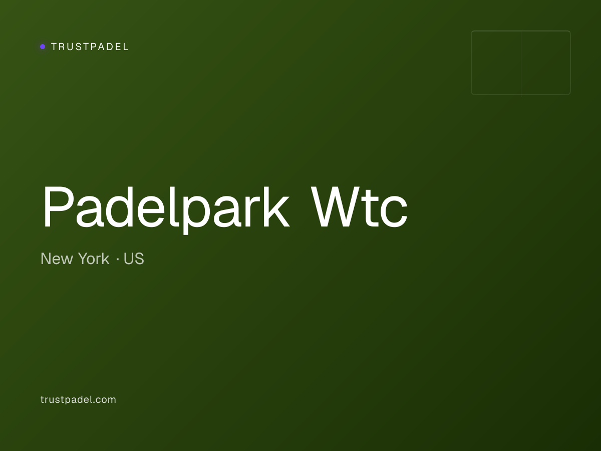 Padelpark Wtc padel club