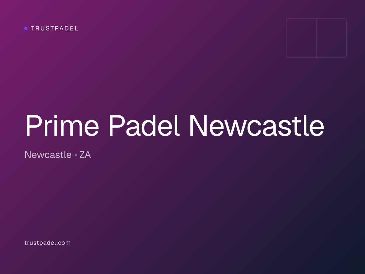 Prime Padel Newcastle padel club