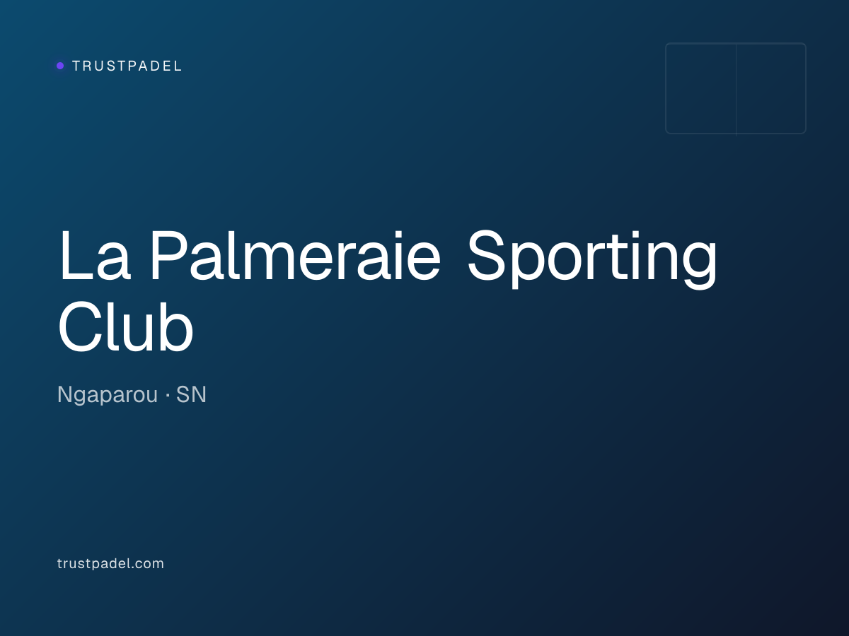 La Palmeraie Sporting Club padel club